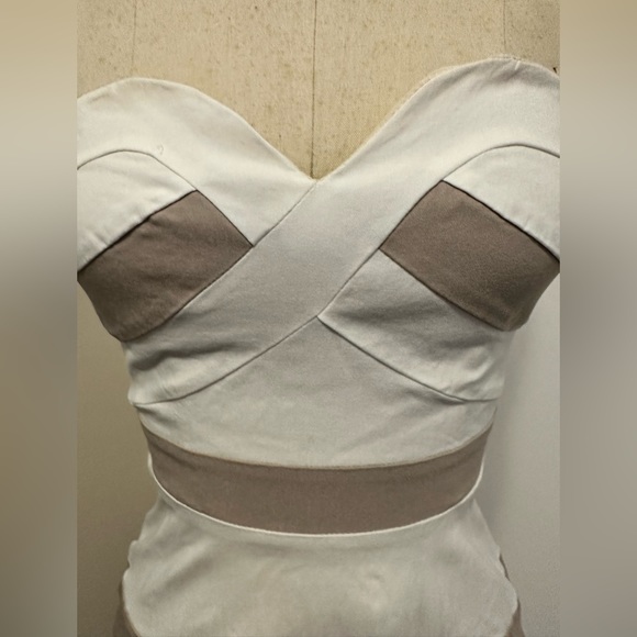 Lulus striped strapless dress - Picture 3 of 7